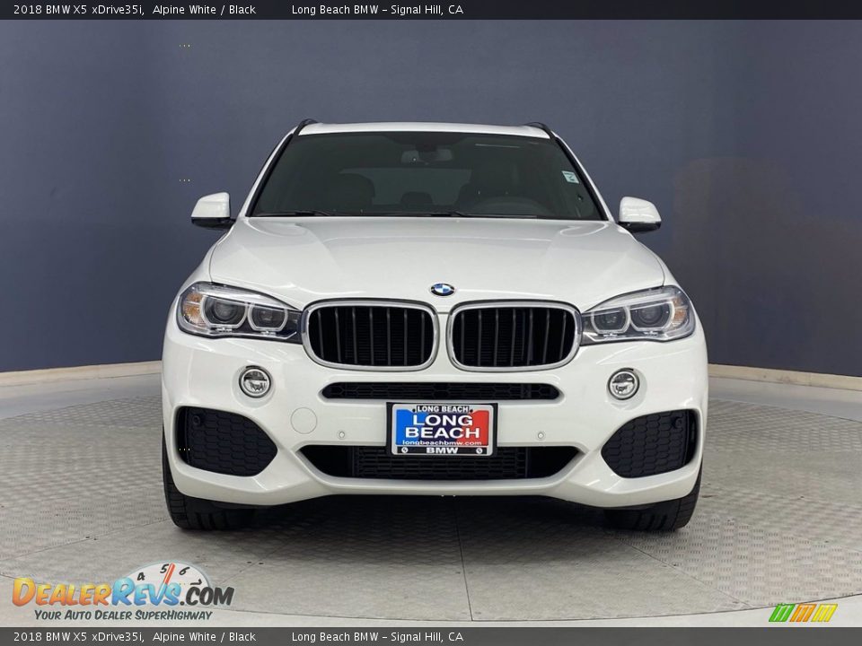 2018 BMW X5 xDrive35i Alpine White / Black Photo #2