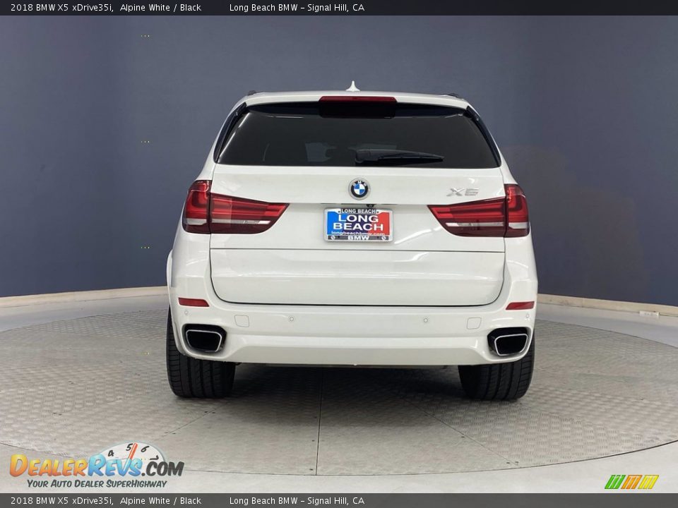 2018 BMW X5 xDrive35i Alpine White / Black Photo #4