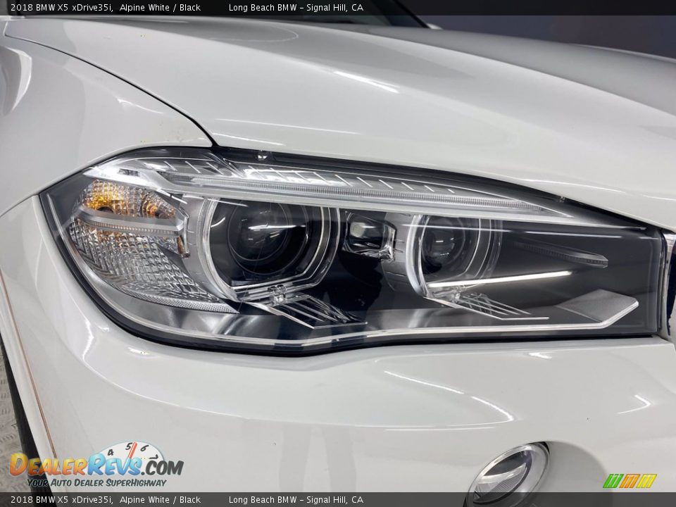 2018 BMW X5 xDrive35i Alpine White / Black Photo #7