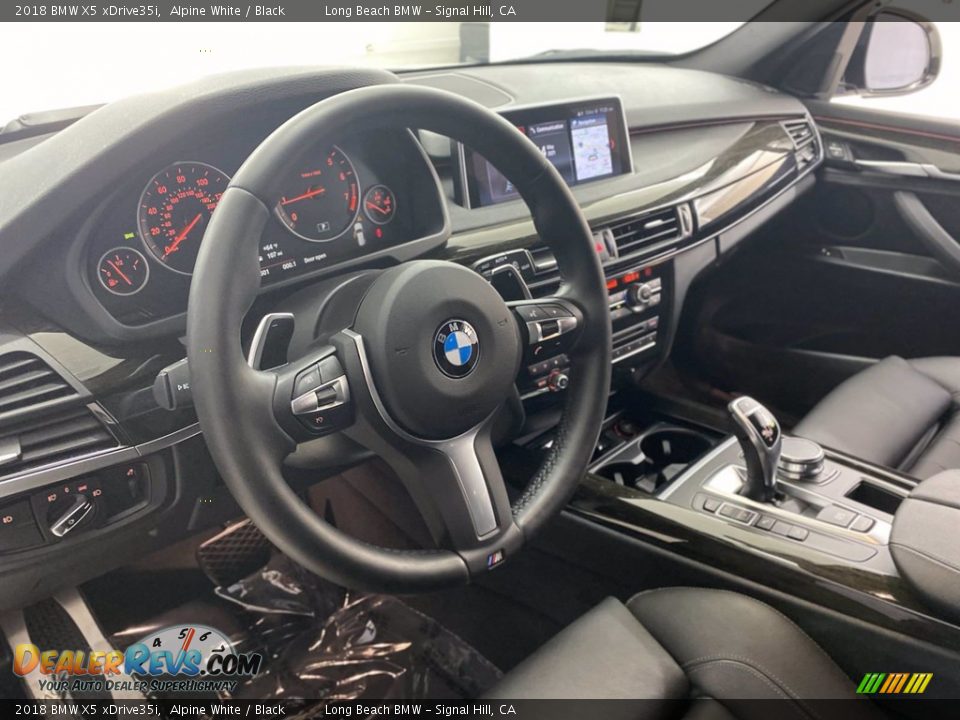 2018 BMW X5 xDrive35i Alpine White / Black Photo #16