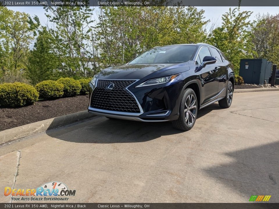 Front 3/4 View of 2021 Lexus RX 350 AWD Photo #1