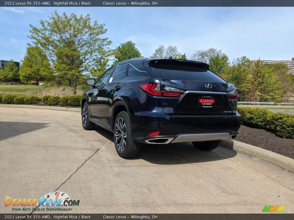 2021 Lexus RX 350 AWD Nightfall Mica / Black Photo #4