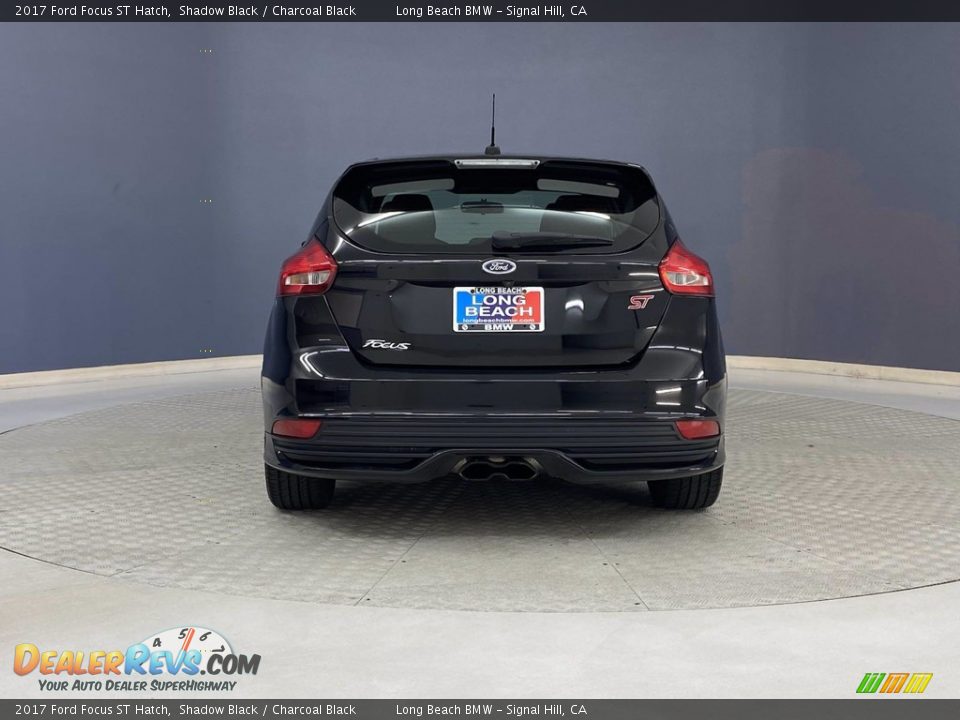 2017 Ford Focus ST Hatch Shadow Black / Charcoal Black Photo #4
