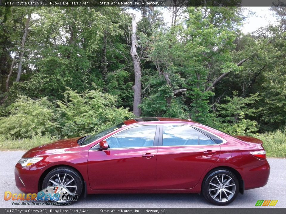 2017 Toyota Camry XSE Ruby Flare Pearl / Ash Photo #1