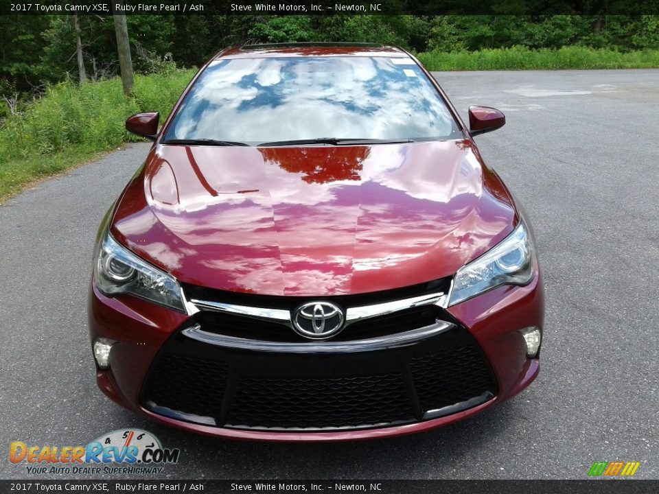 2017 Toyota Camry XSE Ruby Flare Pearl / Ash Photo #3