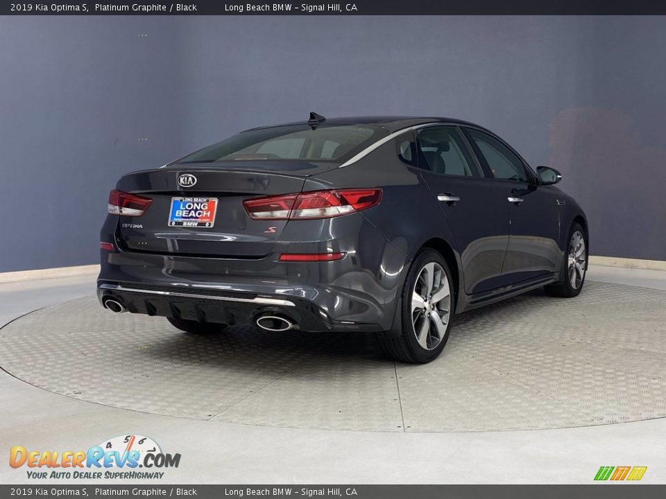 2019 Kia Optima S Platinum Graphite / Black Photo #5