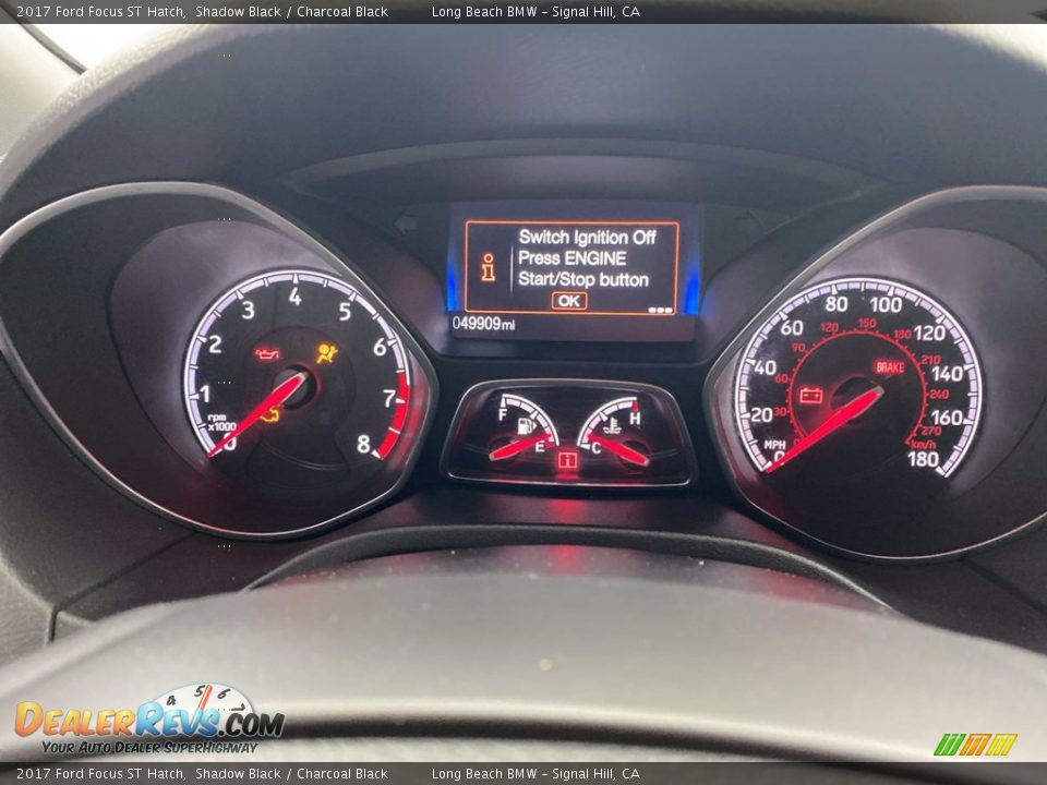 2017 Ford Focus ST Hatch Gauges Photo #22