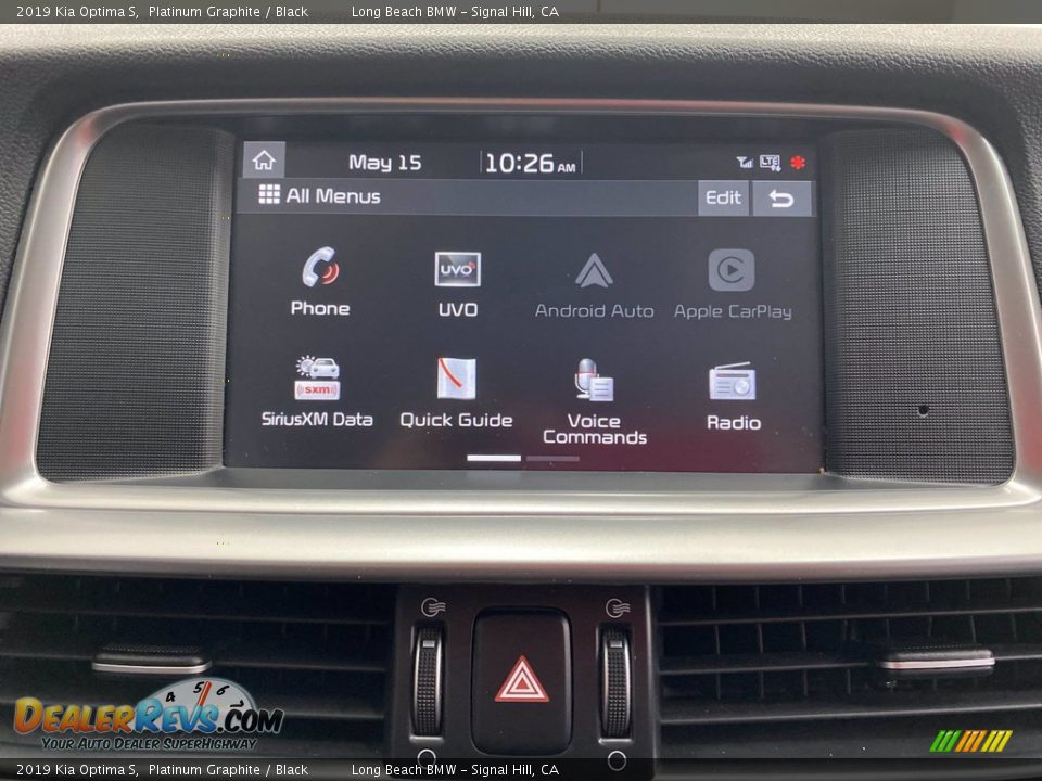 2019 Kia Optima S Platinum Graphite / Black Photo #23