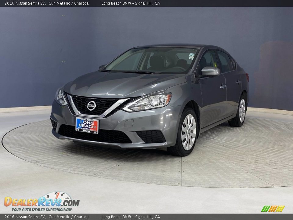 2016 Nissan Sentra SV Gun Metallic / Charcoal Photo #3