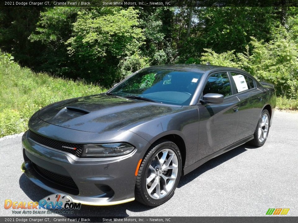 2021 Dodge Charger GT Granite Pearl / Black Photo #2