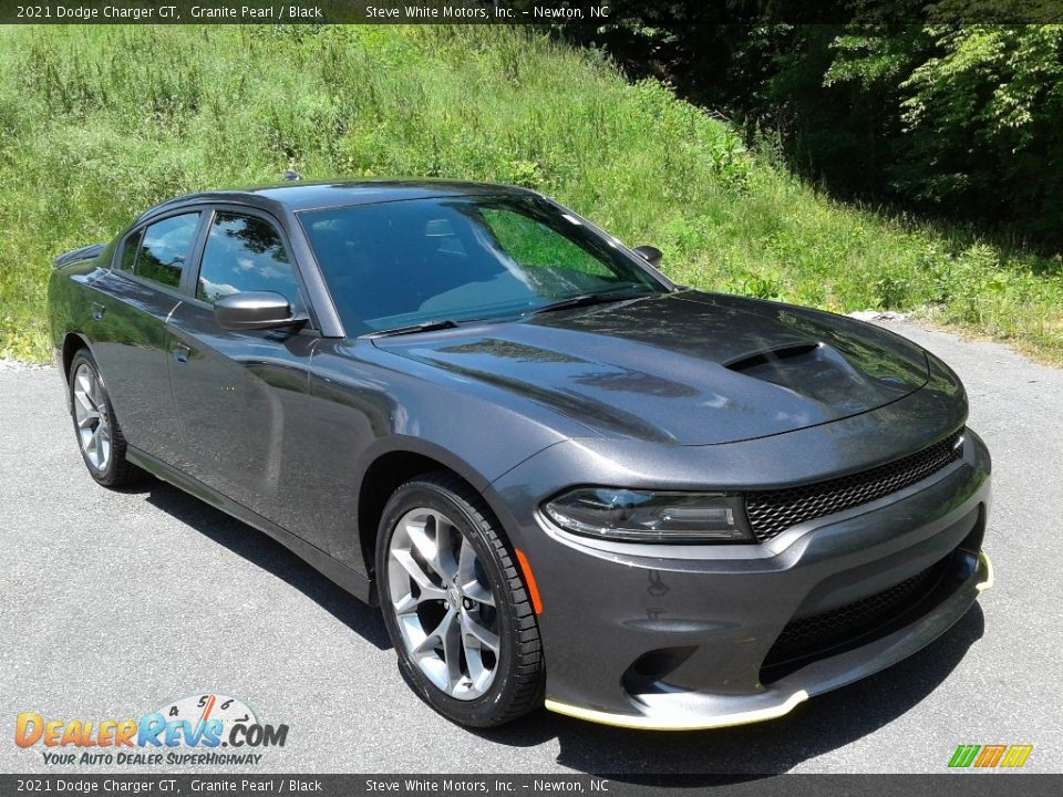 2021 Dodge Charger GT Granite Pearl / Black Photo #4