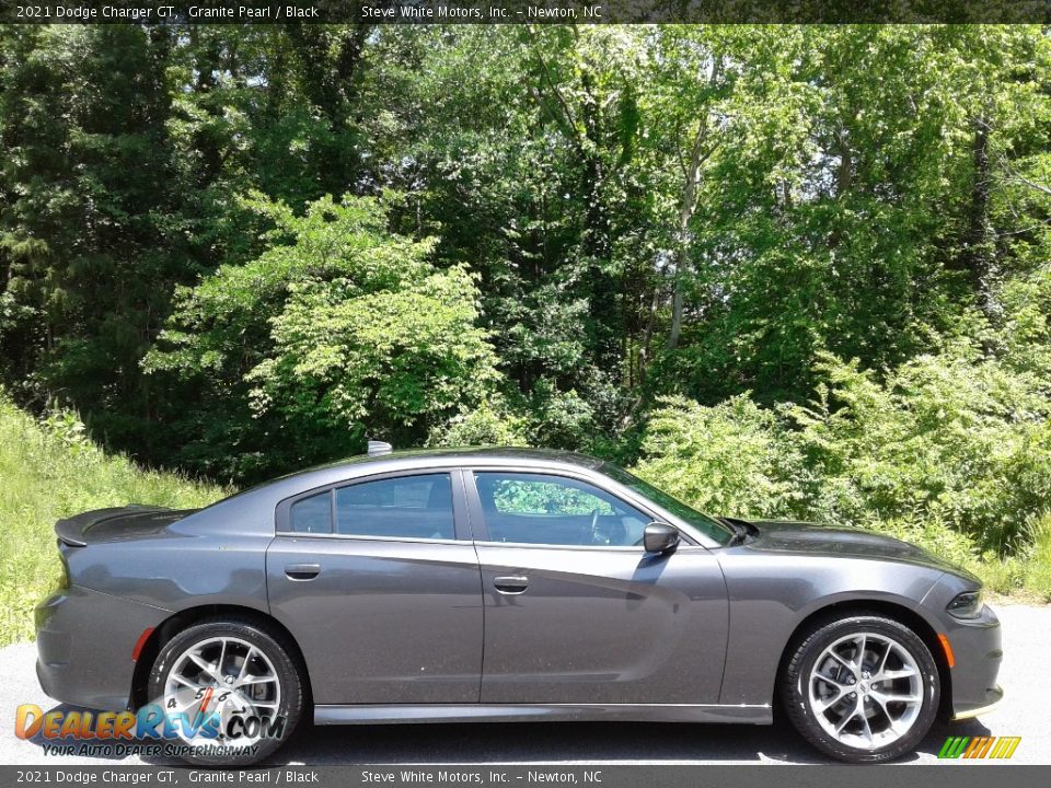 2021 Dodge Charger GT Granite Pearl / Black Photo #5