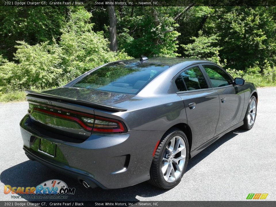 2021 Dodge Charger GT Granite Pearl / Black Photo #6