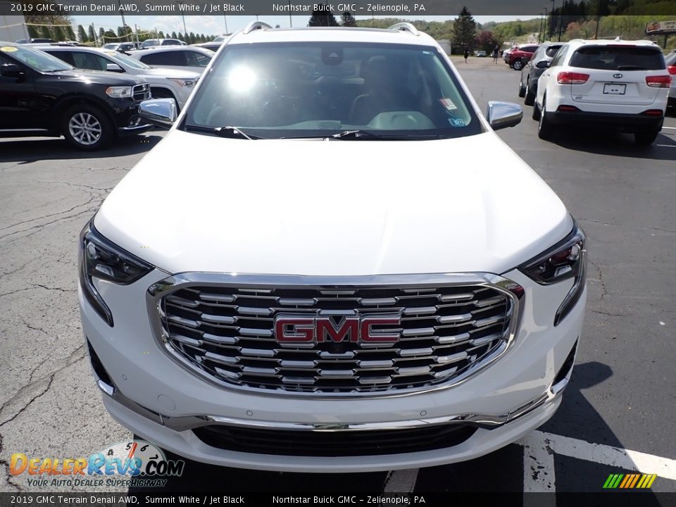 2019 GMC Terrain Denali AWD Summit White / Jet Black Photo #3