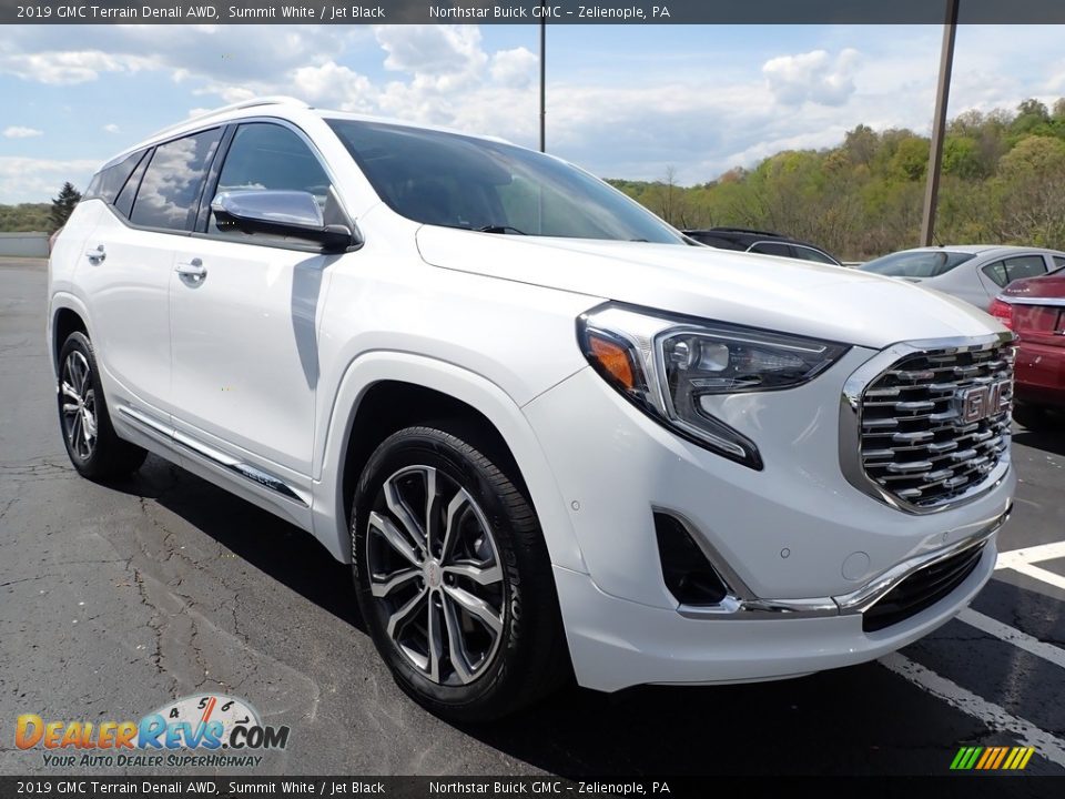 2019 GMC Terrain Denali AWD Summit White / Jet Black Photo #4