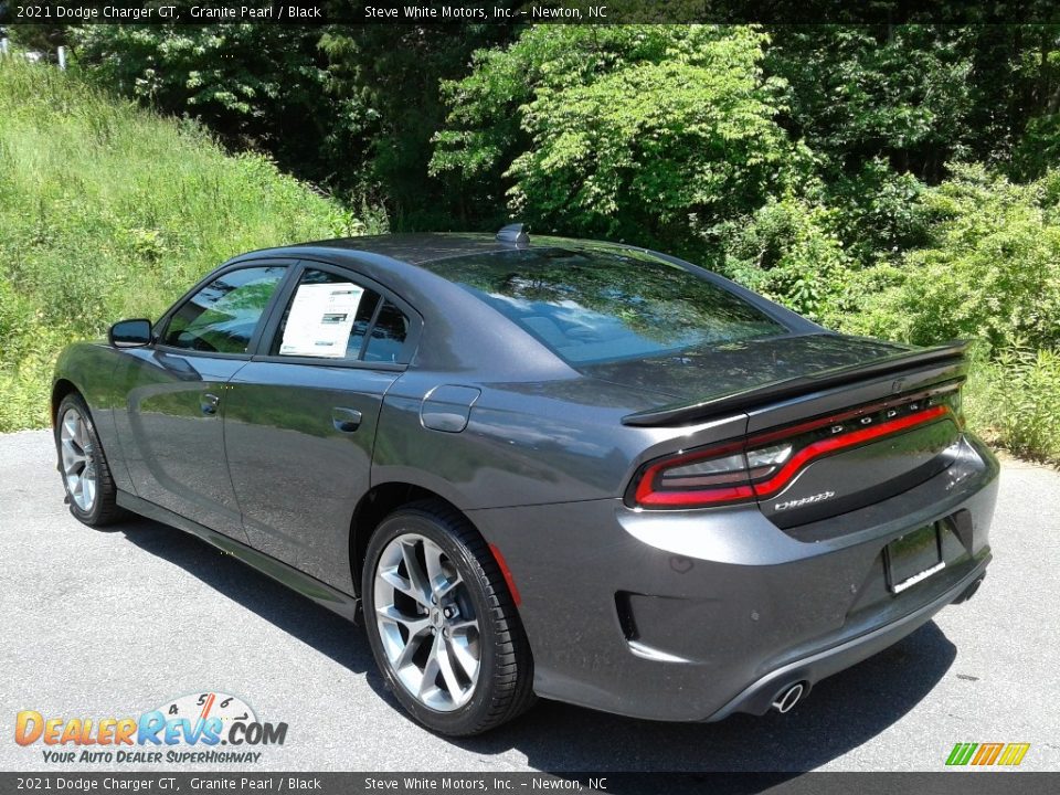 2021 Dodge Charger GT Granite Pearl / Black Photo #8