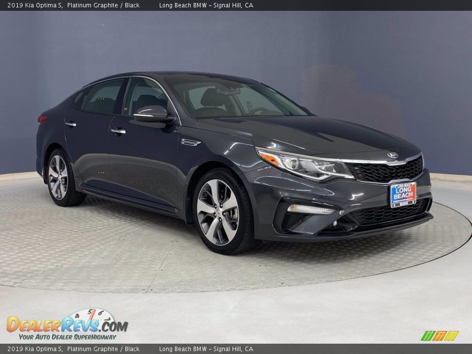 2019 Kia Optima S Platinum Graphite / Black Photo #36