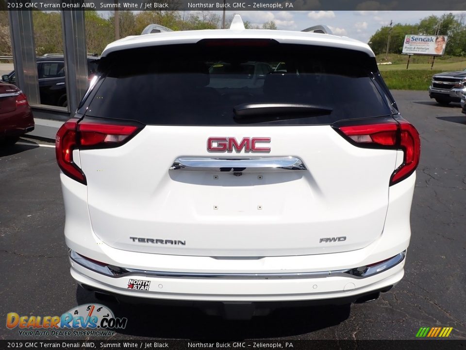 2019 GMC Terrain Denali AWD Summit White / Jet Black Photo #9