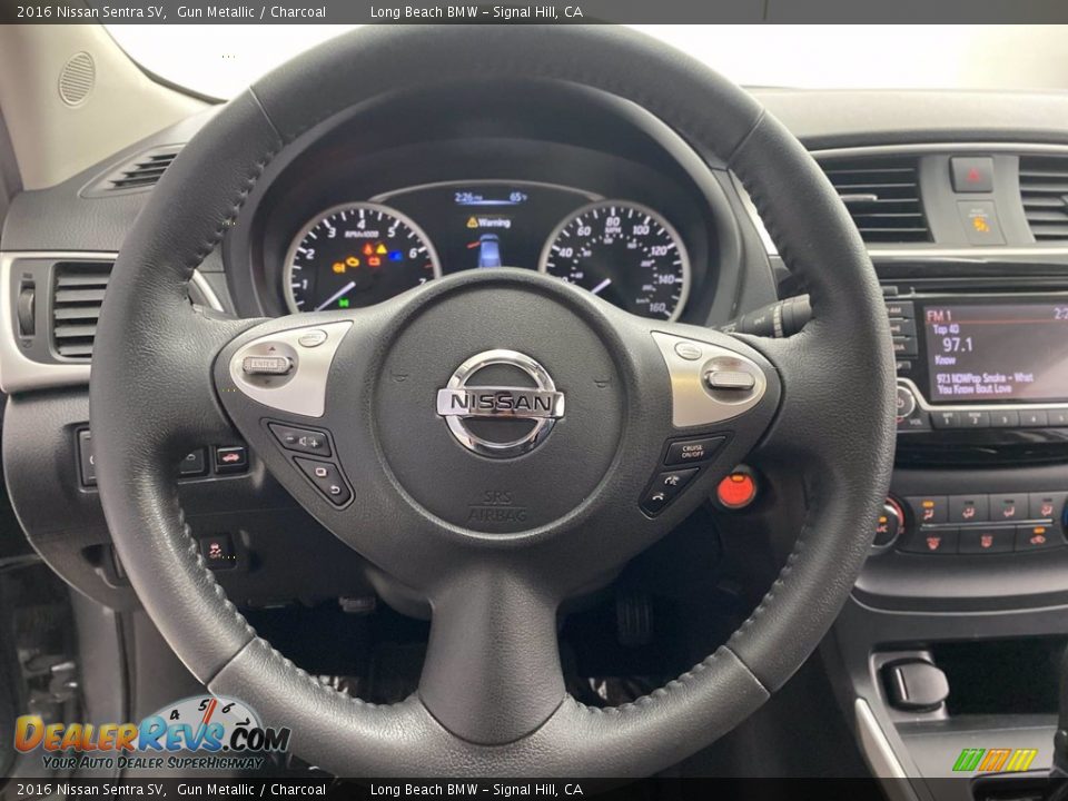 2016 Nissan Sentra SV Steering Wheel Photo #18