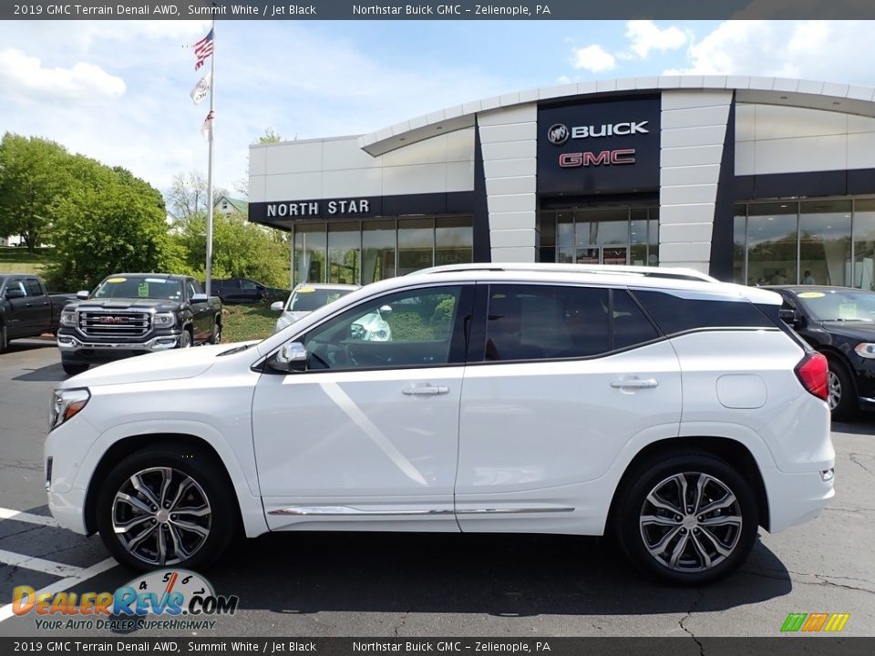 2019 GMC Terrain Denali AWD Summit White / Jet Black Photo #13