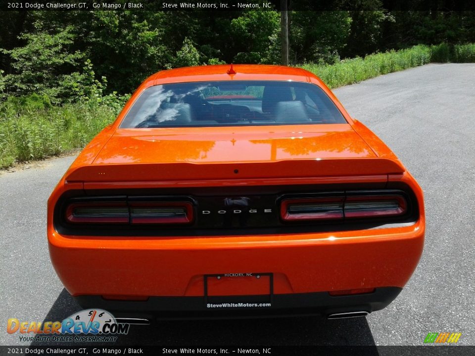 2021 Dodge Challenger GT Go Mango / Black Photo #7