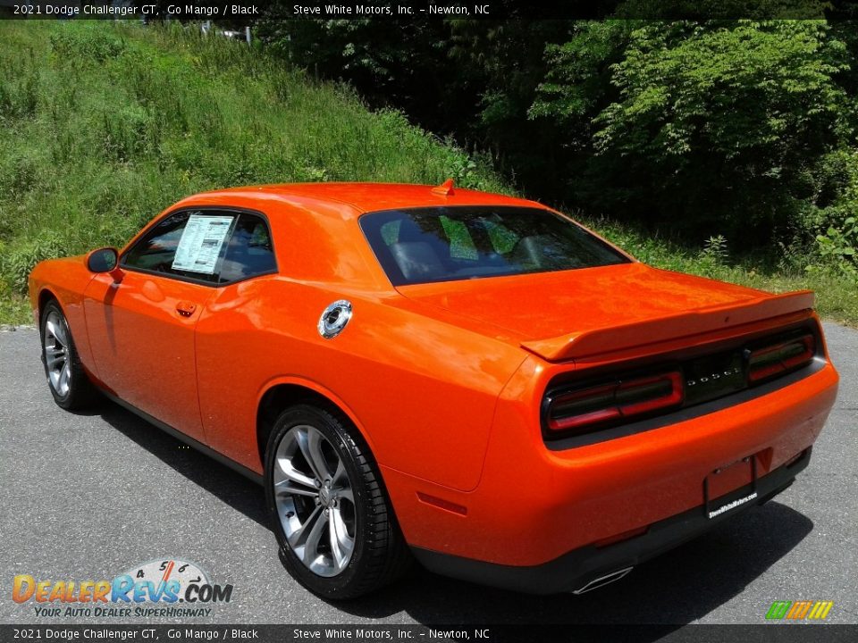 2021 Dodge Challenger GT Go Mango / Black Photo #8