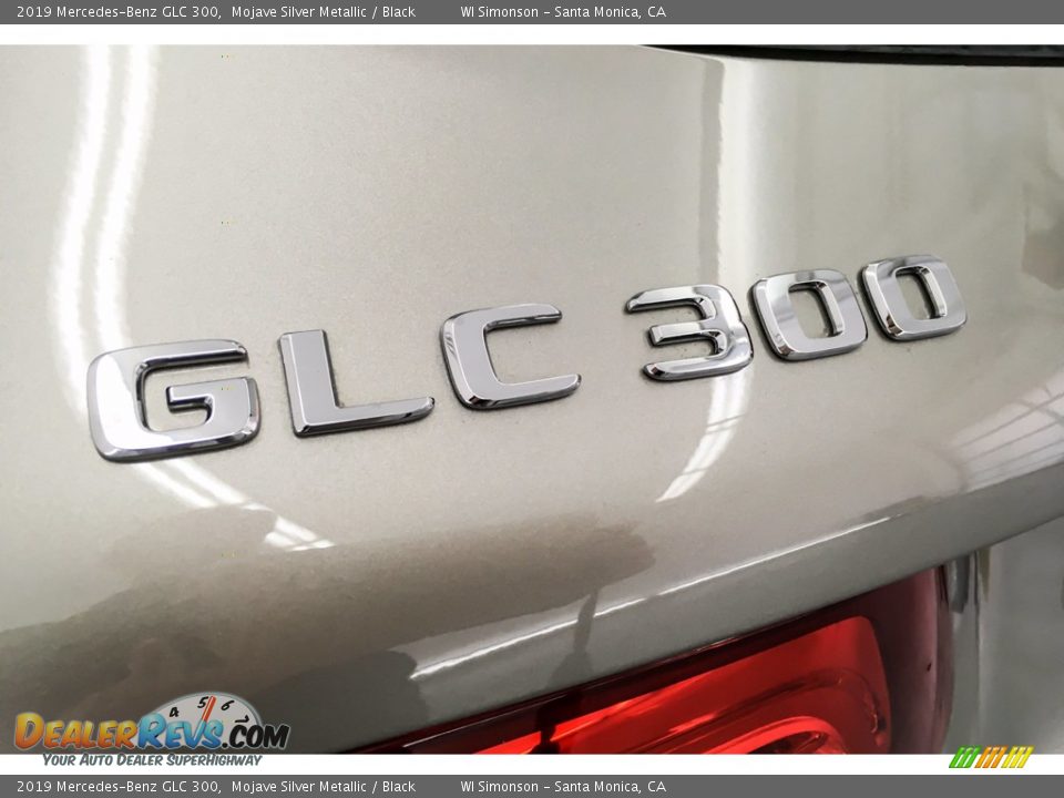 2019 Mercedes-Benz GLC 300 Mojave Silver Metallic / Black Photo #7