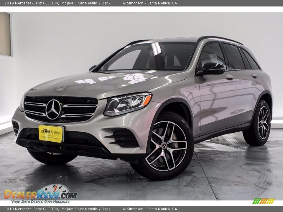 2019 Mercedes-Benz GLC 300 Mojave Silver Metallic / Black Photo #12