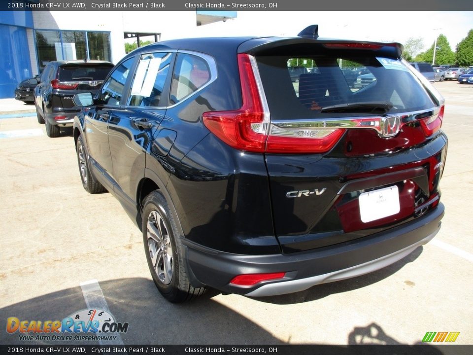 2018 Honda CR-V LX AWD Crystal Black Pearl / Black Photo #9