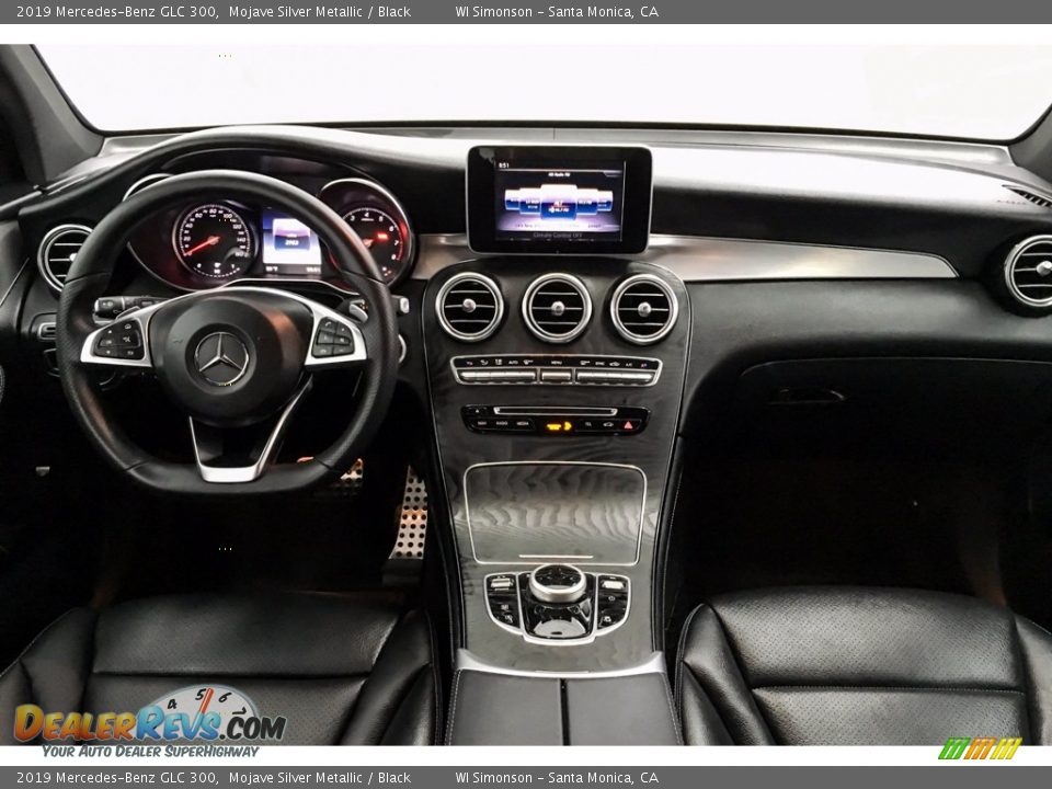 2019 Mercedes-Benz GLC 300 Mojave Silver Metallic / Black Photo #18