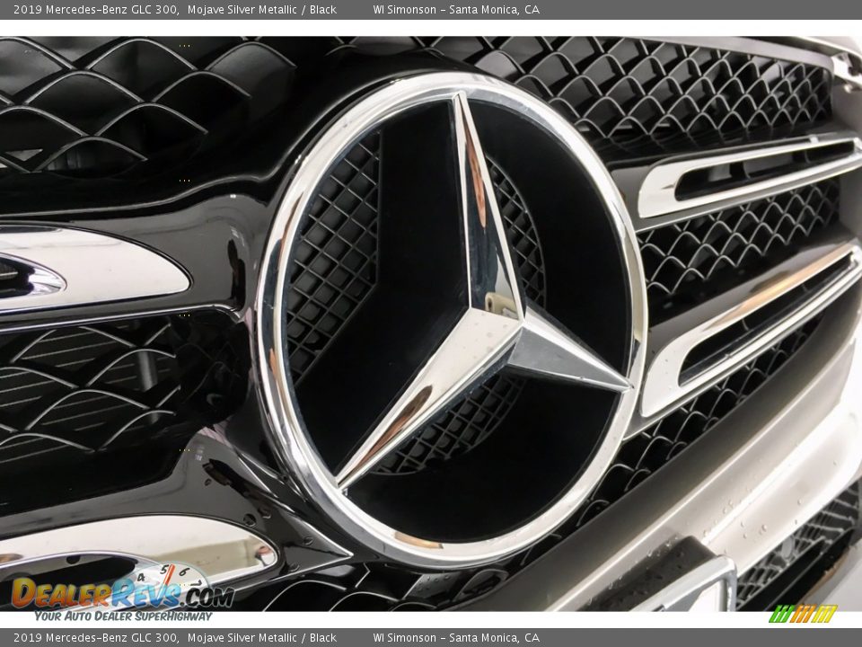 2019 Mercedes-Benz GLC 300 Mojave Silver Metallic / Black Photo #33