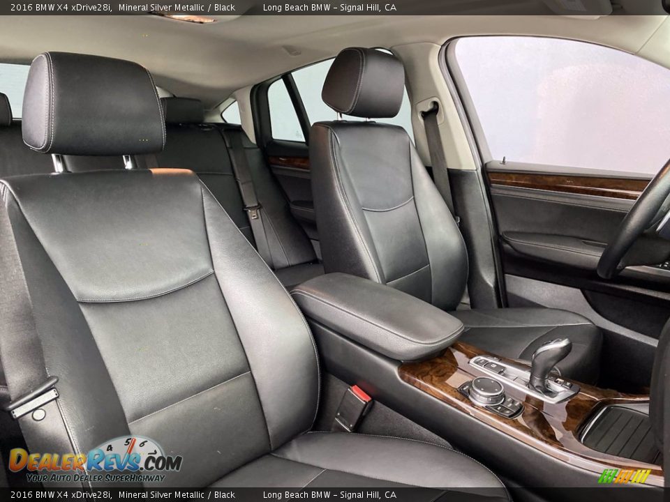 2016 BMW X4 xDrive28i Mineral Silver Metallic / Black Photo #34