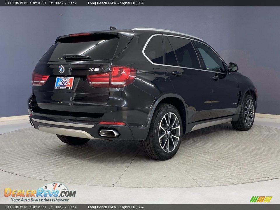 2018 BMW X5 sDrive35i Jet Black / Black Photo #5