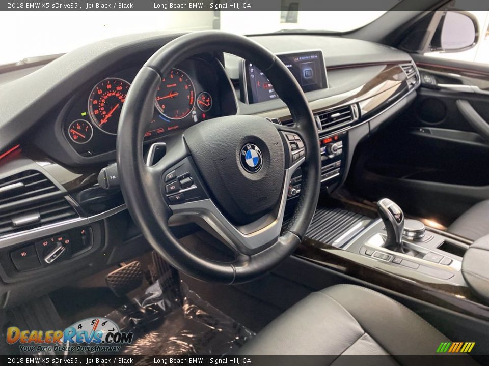 2018 BMW X5 sDrive35i Jet Black / Black Photo #16