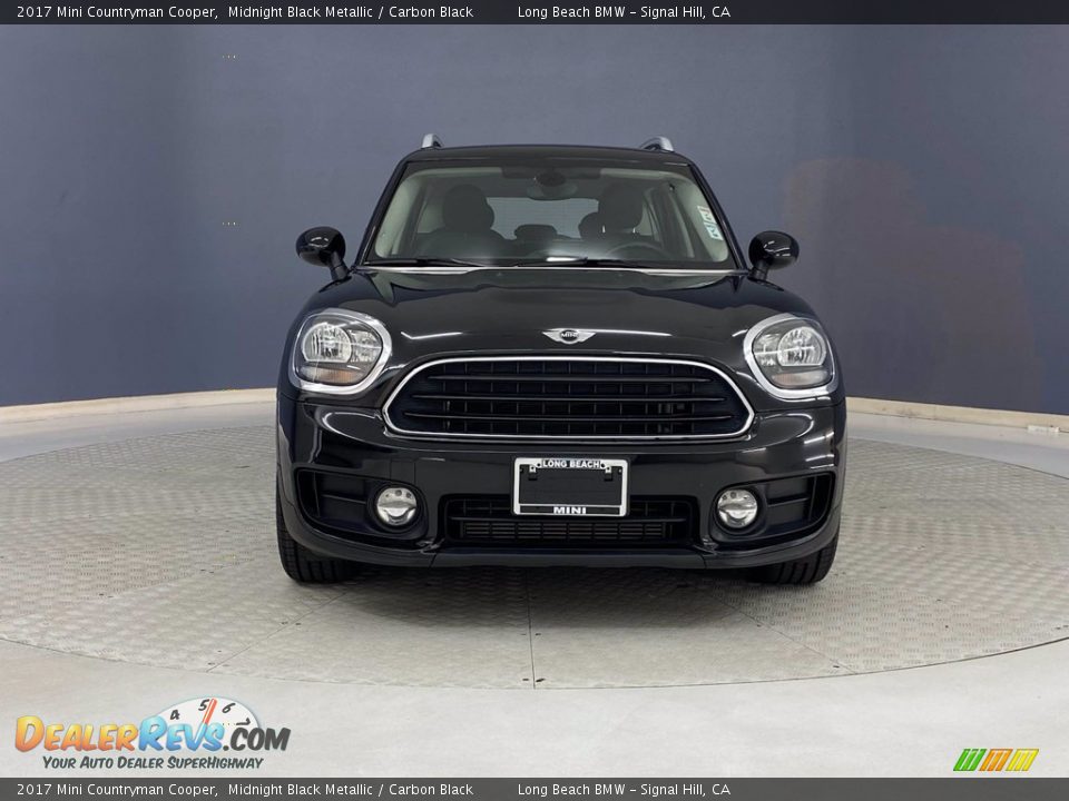 2017 Mini Countryman Cooper Midnight Black Metallic / Carbon Black Photo #2