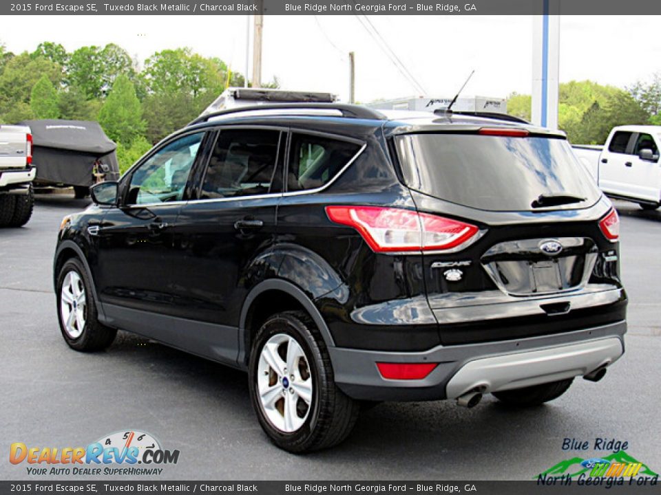 2015 Ford Escape SE Tuxedo Black Metallic / Charcoal Black Photo #3