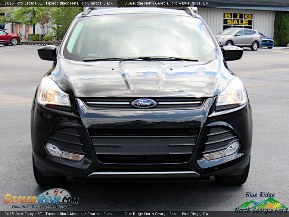 2015 Ford Escape SE Tuxedo Black Metallic / Charcoal Black Photo #8