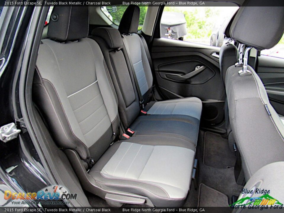 2015 Ford Escape SE Tuxedo Black Metallic / Charcoal Black Photo #13