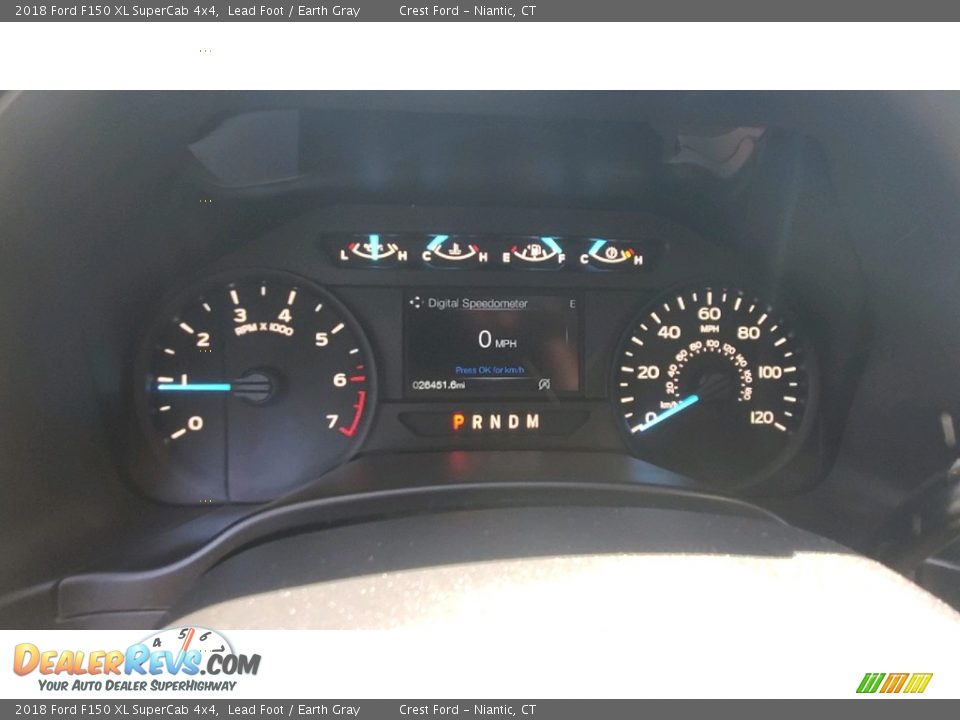 2018 Ford F150 XL SuperCab 4x4 Lead Foot / Earth Gray Photo #13