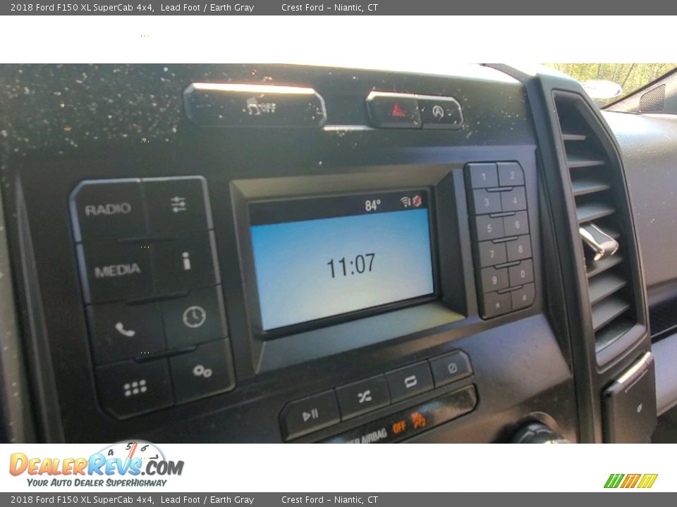 2018 Ford F150 XL SuperCab 4x4 Lead Foot / Earth Gray Photo #14