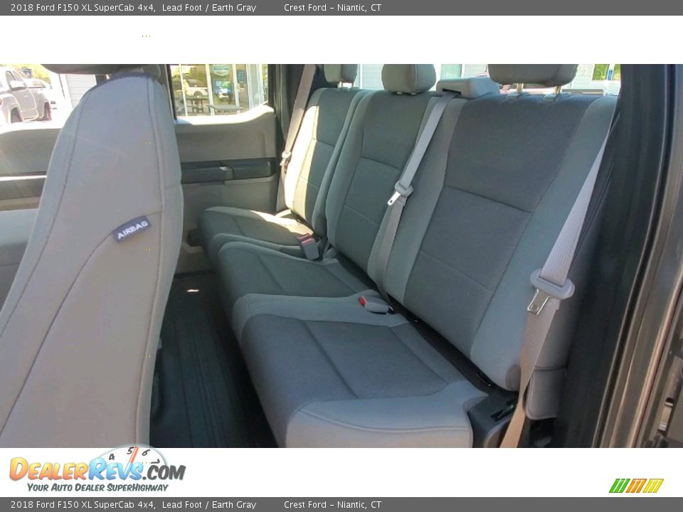 2018 Ford F150 XL SuperCab 4x4 Lead Foot / Earth Gray Photo #17