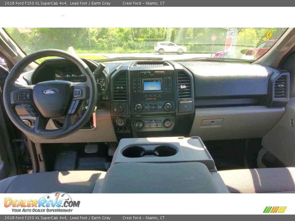 2018 Ford F150 XL SuperCab 4x4 Lead Foot / Earth Gray Photo #18