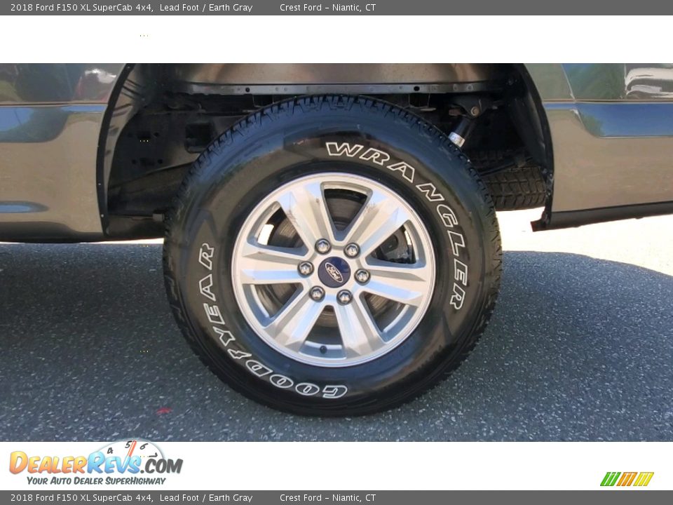 2018 Ford F150 XL SuperCab 4x4 Lead Foot / Earth Gray Photo #19