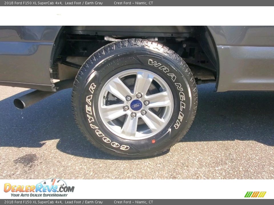 2018 Ford F150 XL SuperCab 4x4 Lead Foot / Earth Gray Photo #21