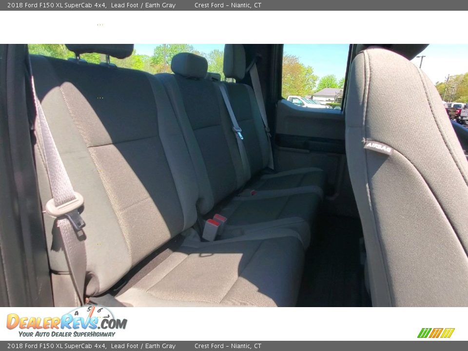 2018 Ford F150 XL SuperCab 4x4 Lead Foot / Earth Gray Photo #22