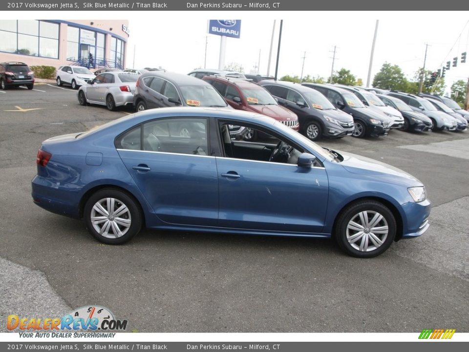 Silk Blue Metallic 2017 Volkswagen Jetta S Photo #4