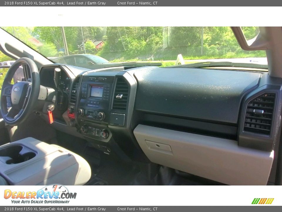 2018 Ford F150 XL SuperCab 4x4 Lead Foot / Earth Gray Photo #24
