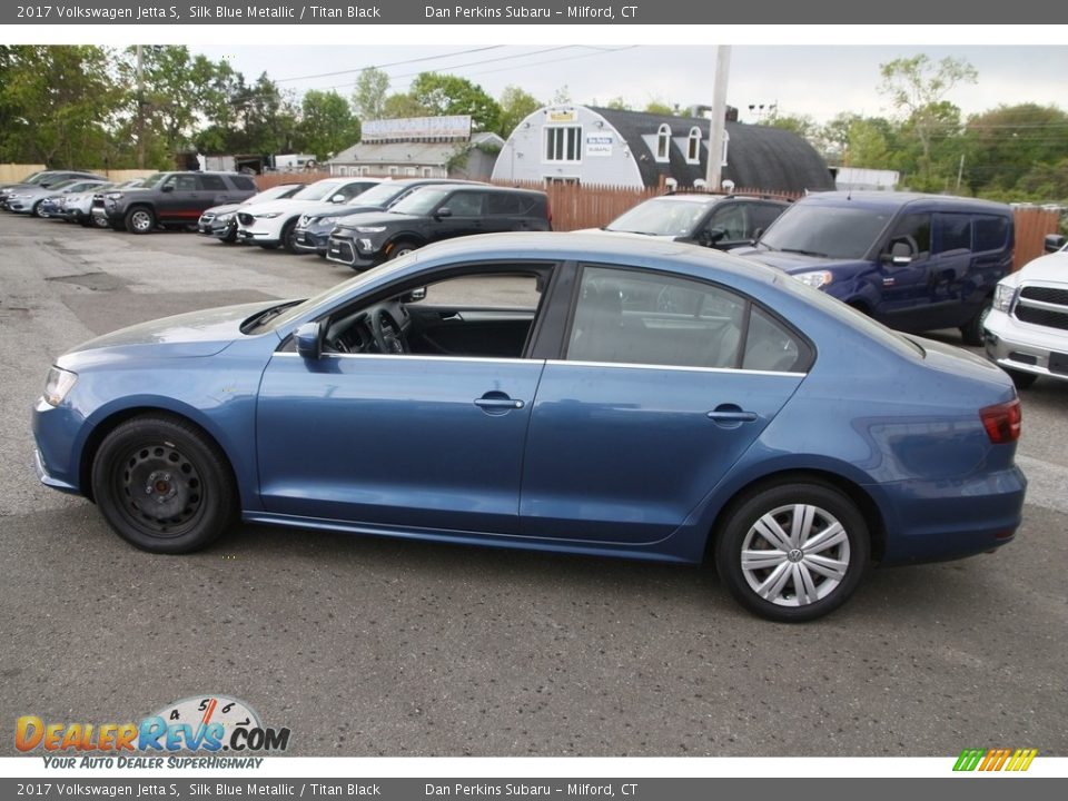 Silk Blue Metallic 2017 Volkswagen Jetta S Photo #8