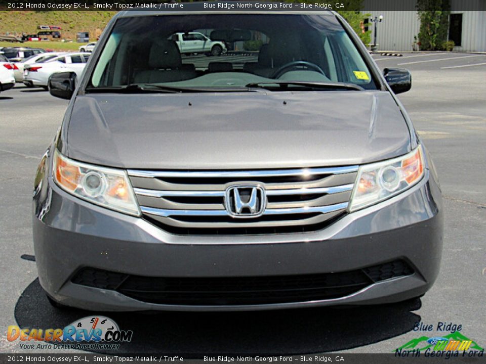 2012 Honda Odyssey EX-L Smoky Topaz Metallic / Truffle Photo #8