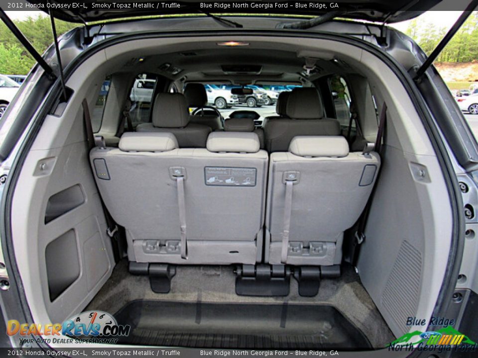 2012 Honda Odyssey EX-L Smoky Topaz Metallic / Truffle Photo #15